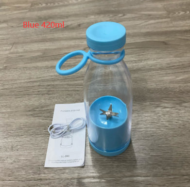 Licuadora eléctrica de 350 ml, batidora, licuadora, máquina recargable por USB, batidora portátil doméstica, vaso mezclador, kit de herramientas de cocina