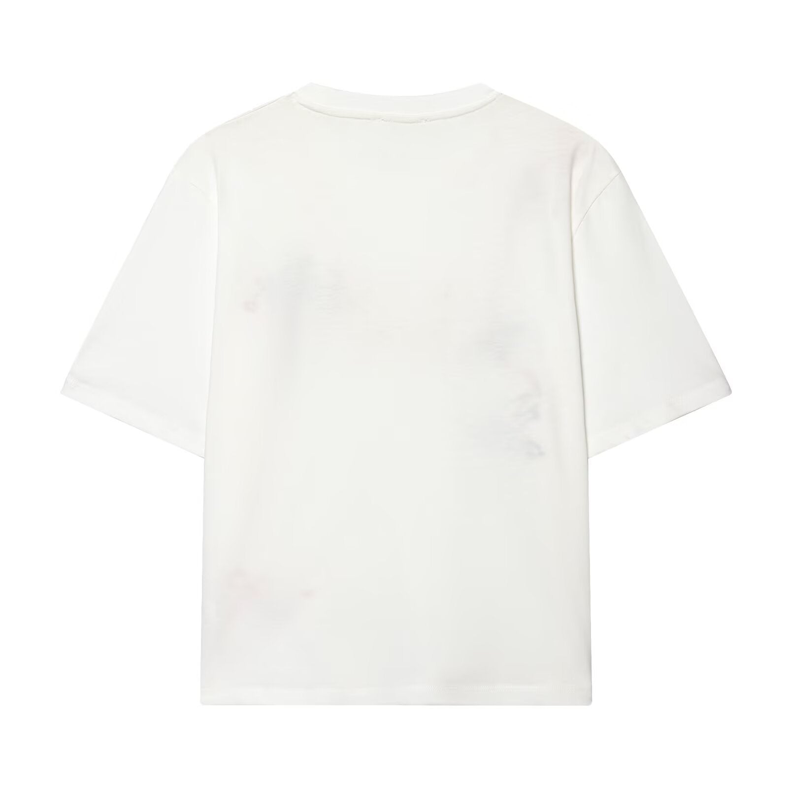 T-shirt brodé fleuri décontracté et polyvalent