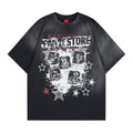 Hip hop short sleeved T-shirt