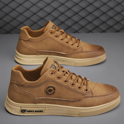 Zapatos de cuero Martin estilo workwear británico
