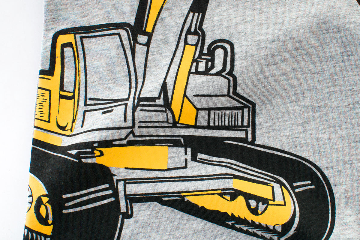 T-shirt d'été pour enfants, nouveau style coréen à manches courtes pour garçons, vêtements pour bébés, vente directe d'usine, prêt à l'emploi