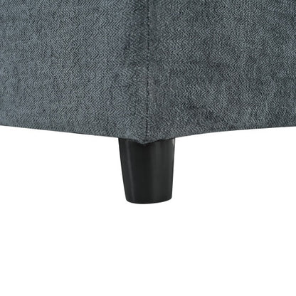 Canapé sectionnel gris foncé modulaire 115,5