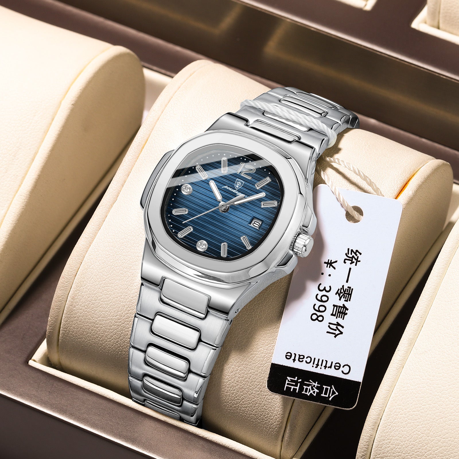 Reloj de Cuarzo Luminoso Ultrafino para Mujer