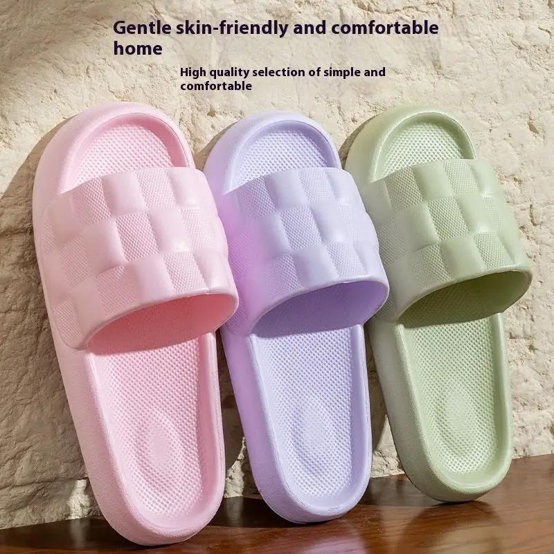 Summer Women's Soft Bottom Breathable Sandals by AdTec; three pastel pink, lavender, and mint sandals