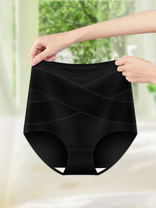 Culotte gainante taille haute grande taille pour femme