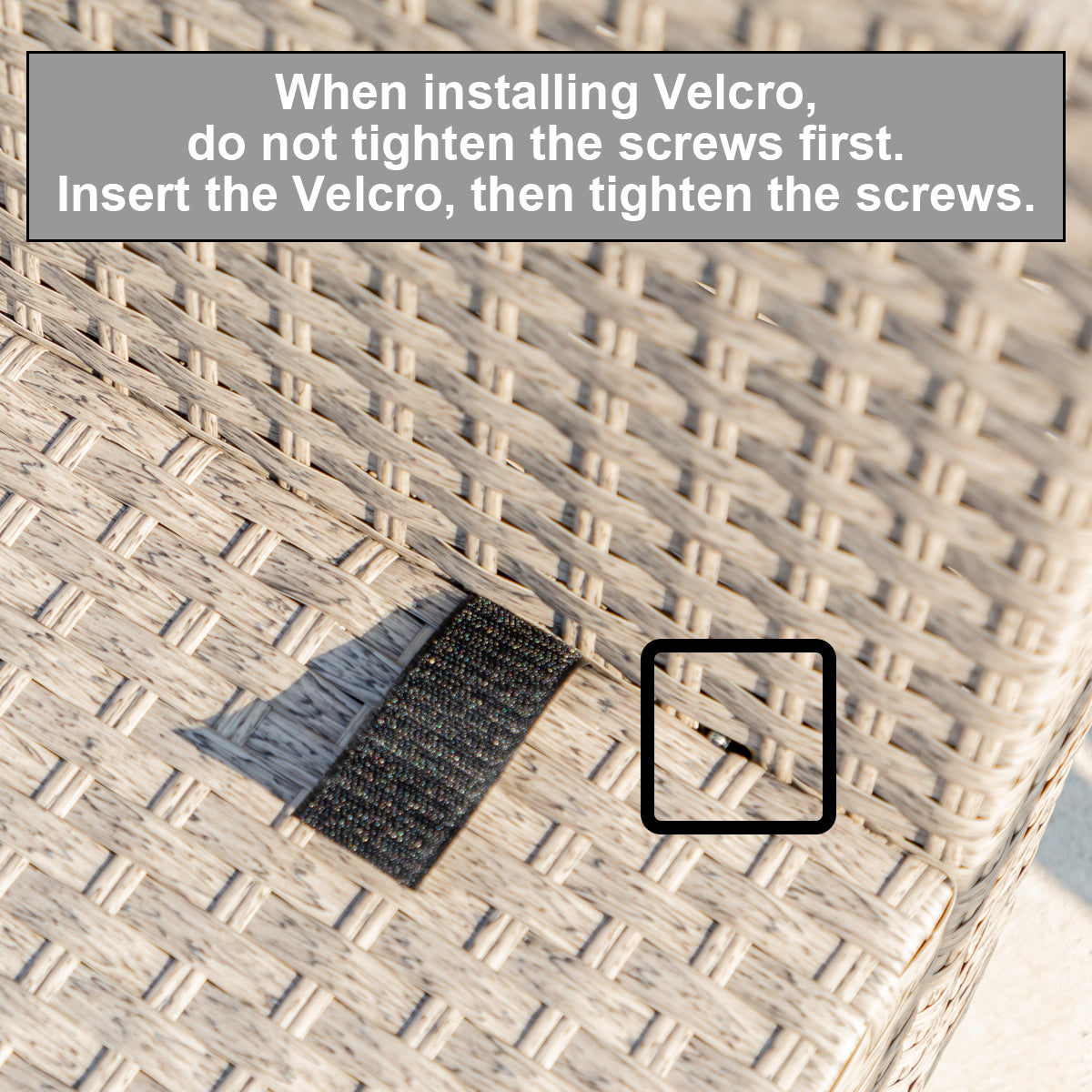Juego de sofá seccional de patio de mimbre