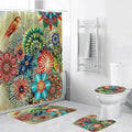 Bohemian Style 3D Digital Printing Polyester Waterproof and Mold Proof Shower Curtain Bathroom Shower Curtain by eprolo