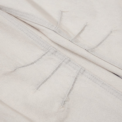 Silhouette denim floor pants