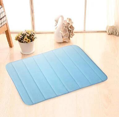 Memory Foam Bath Mats Bathroom Rug Bathroom Rug Toilet Mat Doormat by eprolo