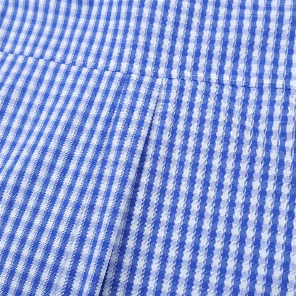 Loose checkered short sleeved shirt by eprolo