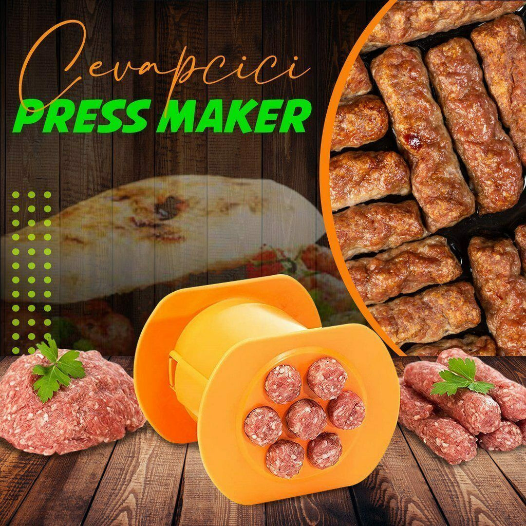 Fabricante de perritos calientes, exprimidor de tiras de carne, plástico, para hacer salchichas, pasta, albóndigas, prototipado rápido, herramienta de bricolaje, utensilios de cocina
