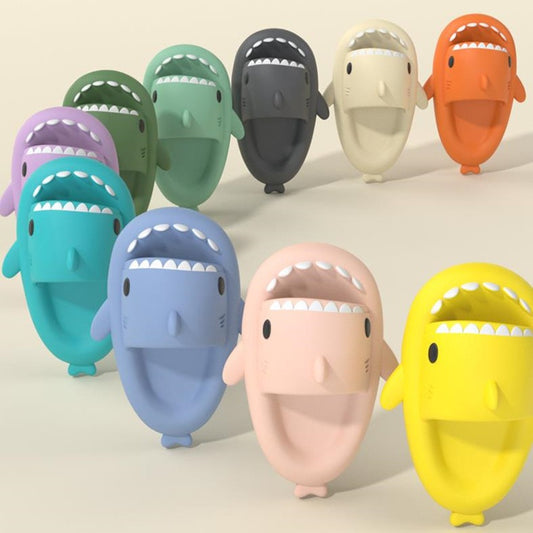 Cartoon Shark Slippers Funny Cutes Soft Slipper Indoor Outdoor  Shoes