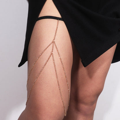Chaîne multicouche simple style bohème pour femmes