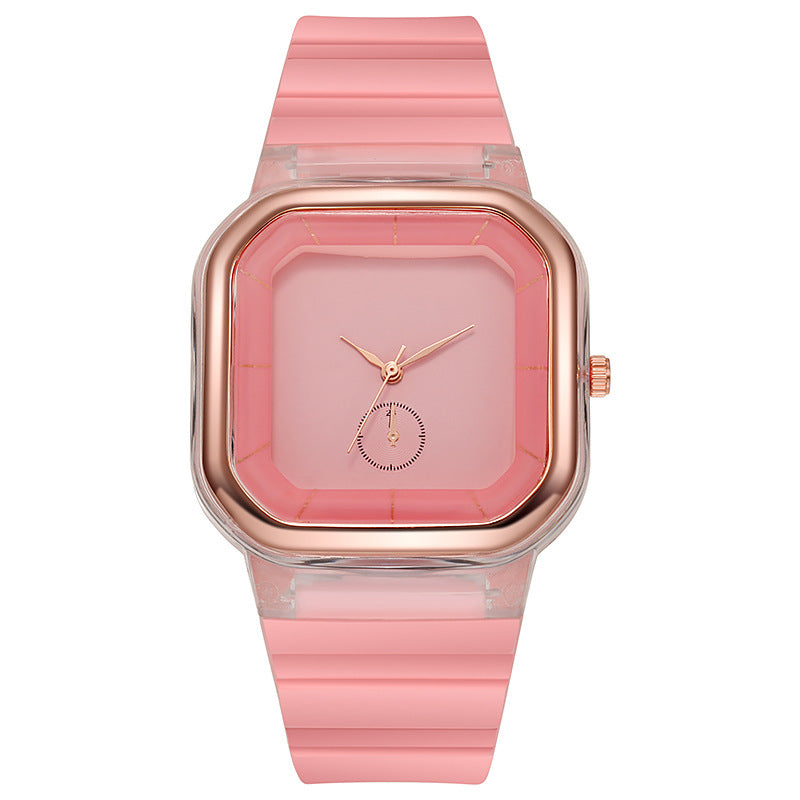 Reloj Neutro para Mujer con Correa de Acero, Moda Sencilla, Cuarzo