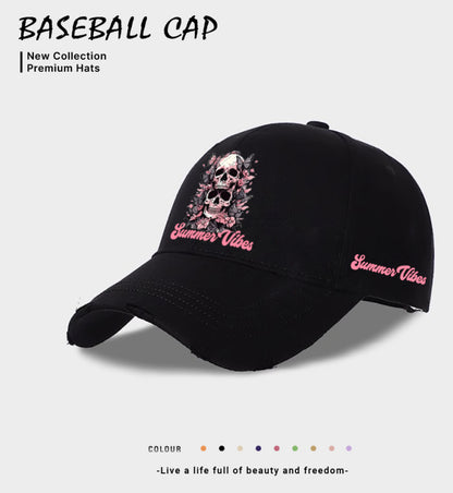 Casquette de baseball décontractée de style européen et américain pour femme