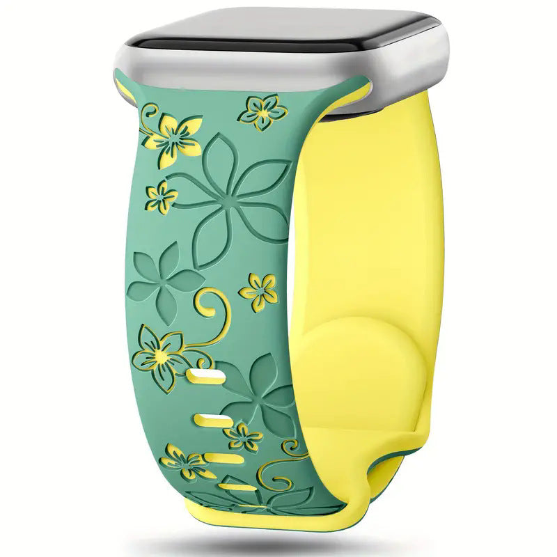 Bracelet en silicone bicolore Bauhinia