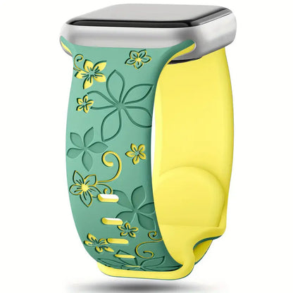 Bracelet en silicone bicolore Bauhinia