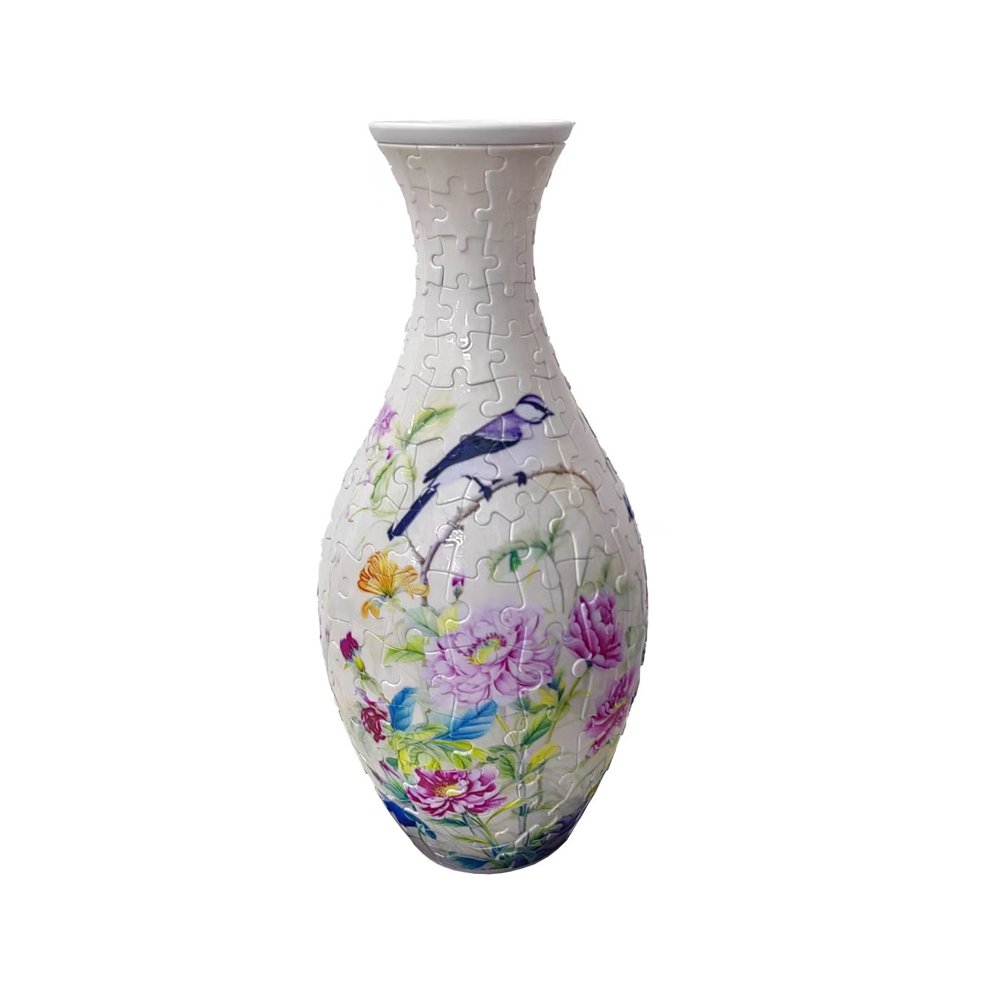 Vase Puzzle 3D DIY Décoration Salon Maison