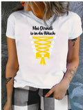 3D Digital Printed Casual Round Neck Short Sleeved Shirt