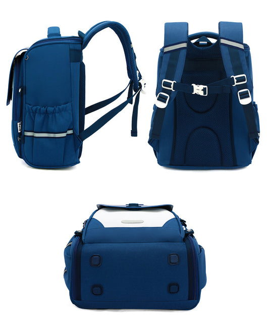 Children's Schoolbag Primary School Spine Protection Burden Reduction