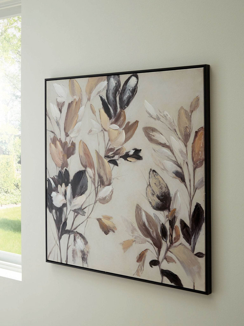Trulow - Wall Art - Tan / Brown / Black-1