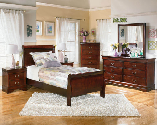 Alisdair - Sleigh Bed-1