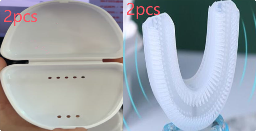 Cepillo de Dientes Eléctrico Inteligente Recargable por USB en Forma de U