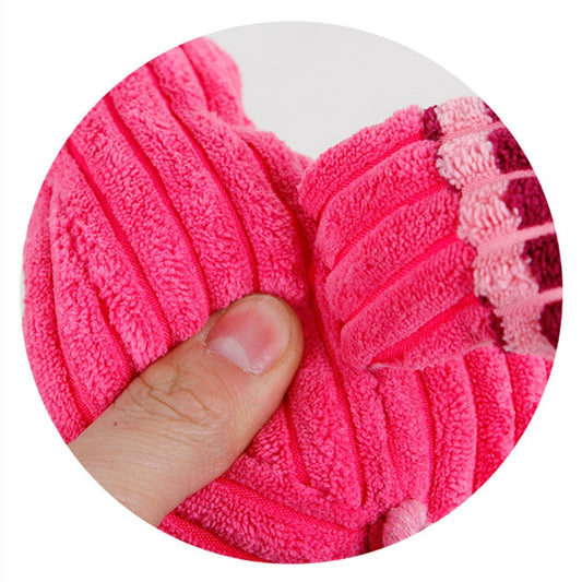 Peluche vocal para perros para la limpieza dental y el adiestramiento