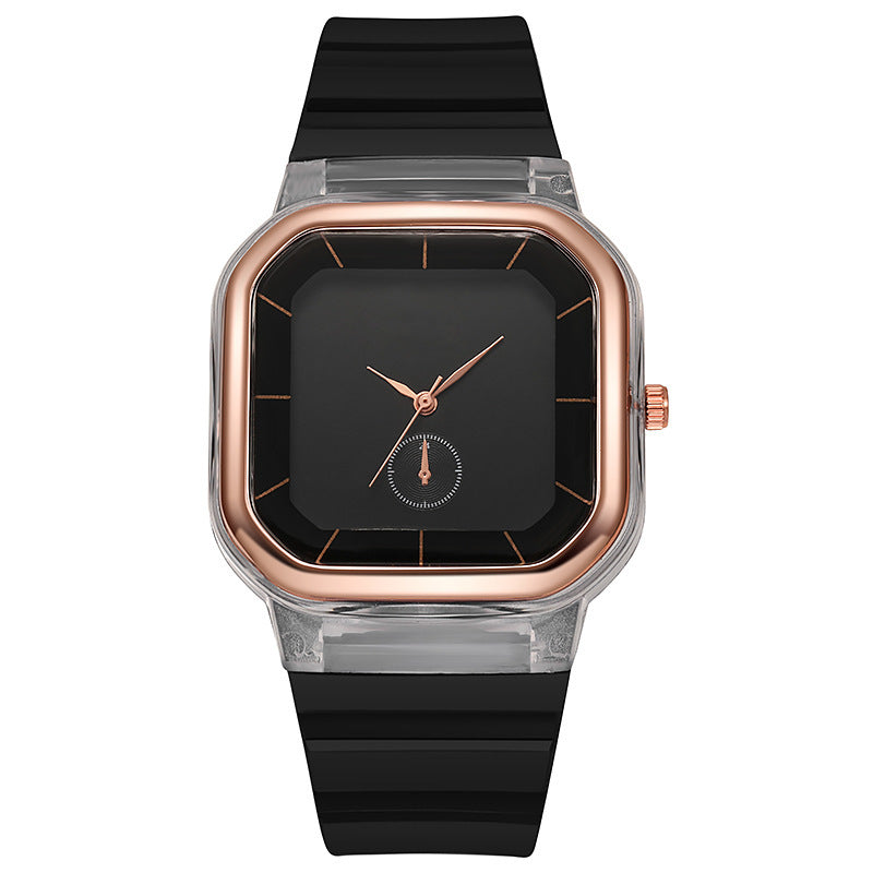 Reloj Neutro para Mujer con Correa de Acero, Moda Sencilla, Cuarzo