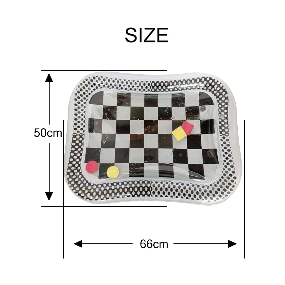Tapis de jeu aquatique gonflable pour bébé Tortue de mer
