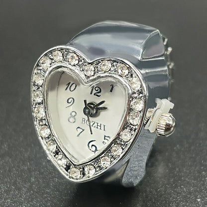 Nuevo Reloj de Anillo Digital Joyería Creativa para Estudiantes