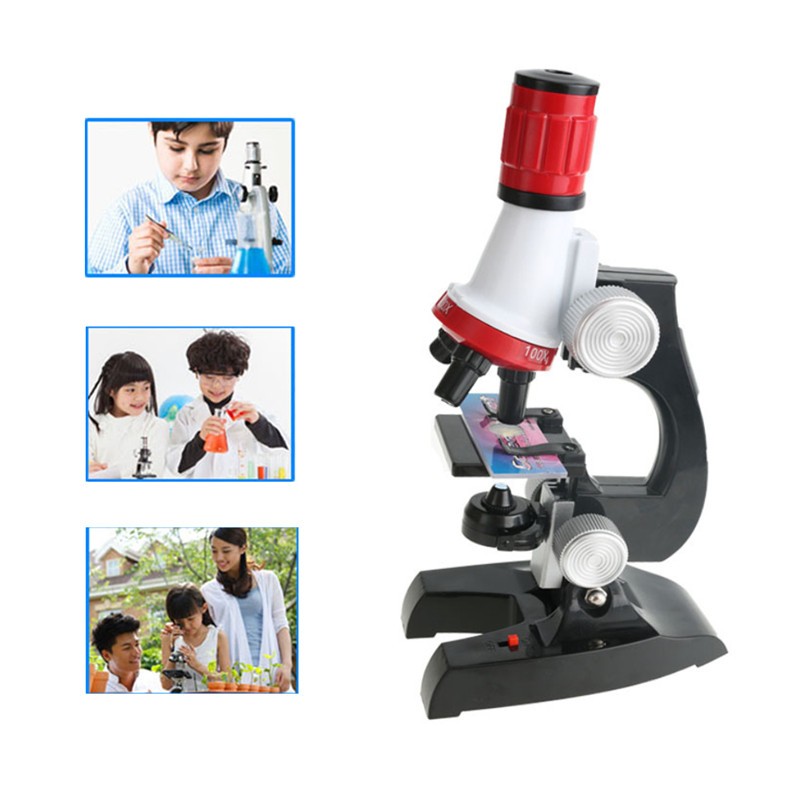 Microscope d'éducation et de sciences biologiques pour enfants