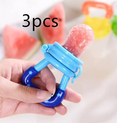 Nouvelle Sucette en Silicone pour Bébé, Encapsulée pour Apaiser l'Alimentation Complémentaire