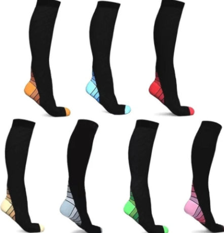 Chaussettes de sport de compression extensibles pour femmes