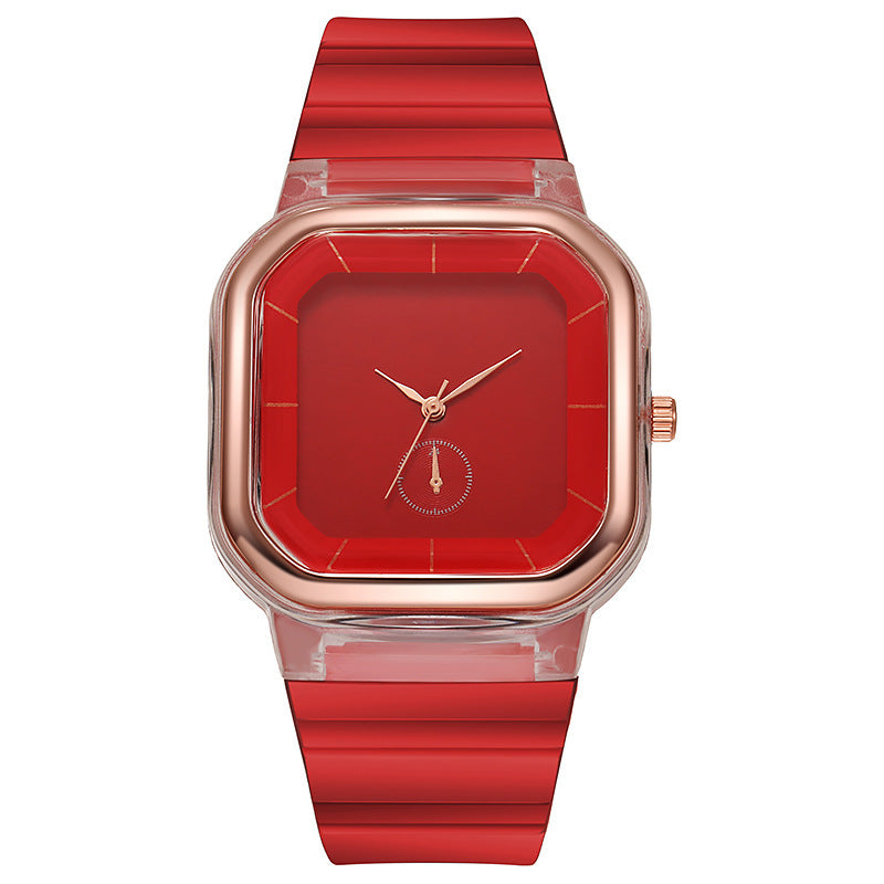 Reloj Neutro para Mujer con Correa de Acero, Moda Sencilla, Cuarzo