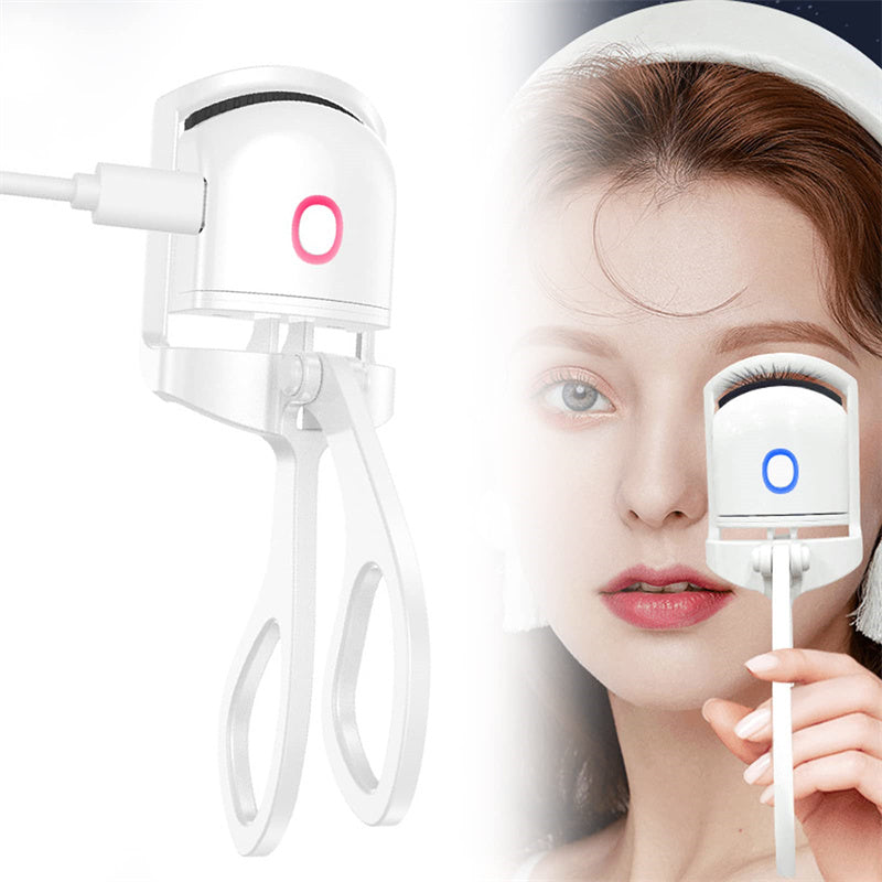 Recourbe-cils chauffant électrique à contrôle de température Mini recourbe-cils électrique portable rechargeable