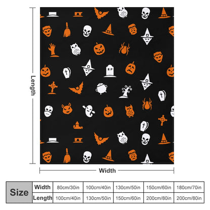 Ultra-Soft Flannel Blanket Multiple Sizes