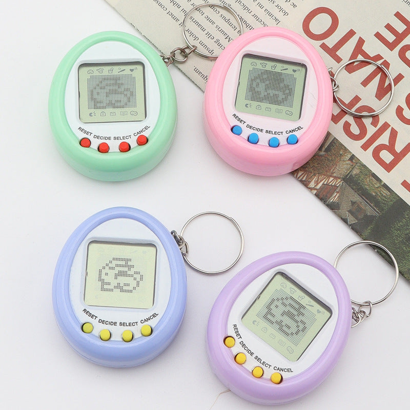 Mini Machine Électronique pour Animaux de Compagnie Porte-clés Jeu de Développement d'Elf Virtuel