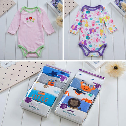 Grenouillère bébé à manches longues, en coton, motif triangle, vêtement pour bébés et enfants, collection automne