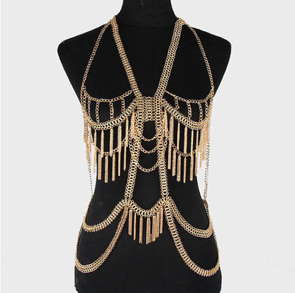 Collier de corps pendentif mot Bijoux tendance pour femmes
