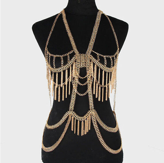 Collier de corps pendentif mot Bijoux tendance pour femmes