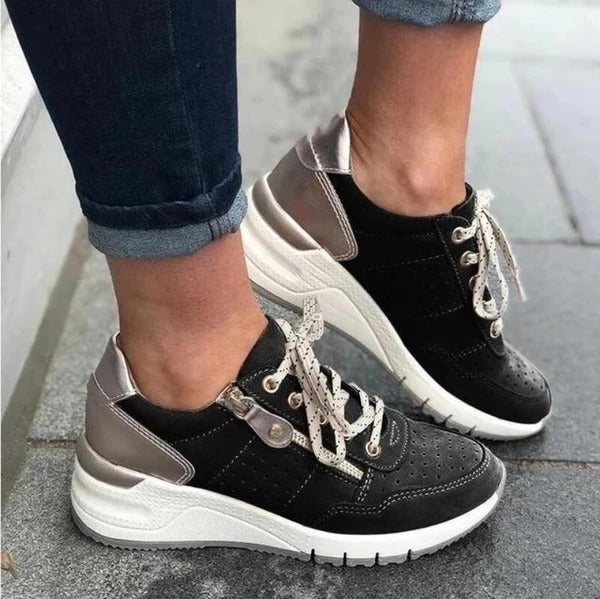 Zapatillas de plataforma quemadas