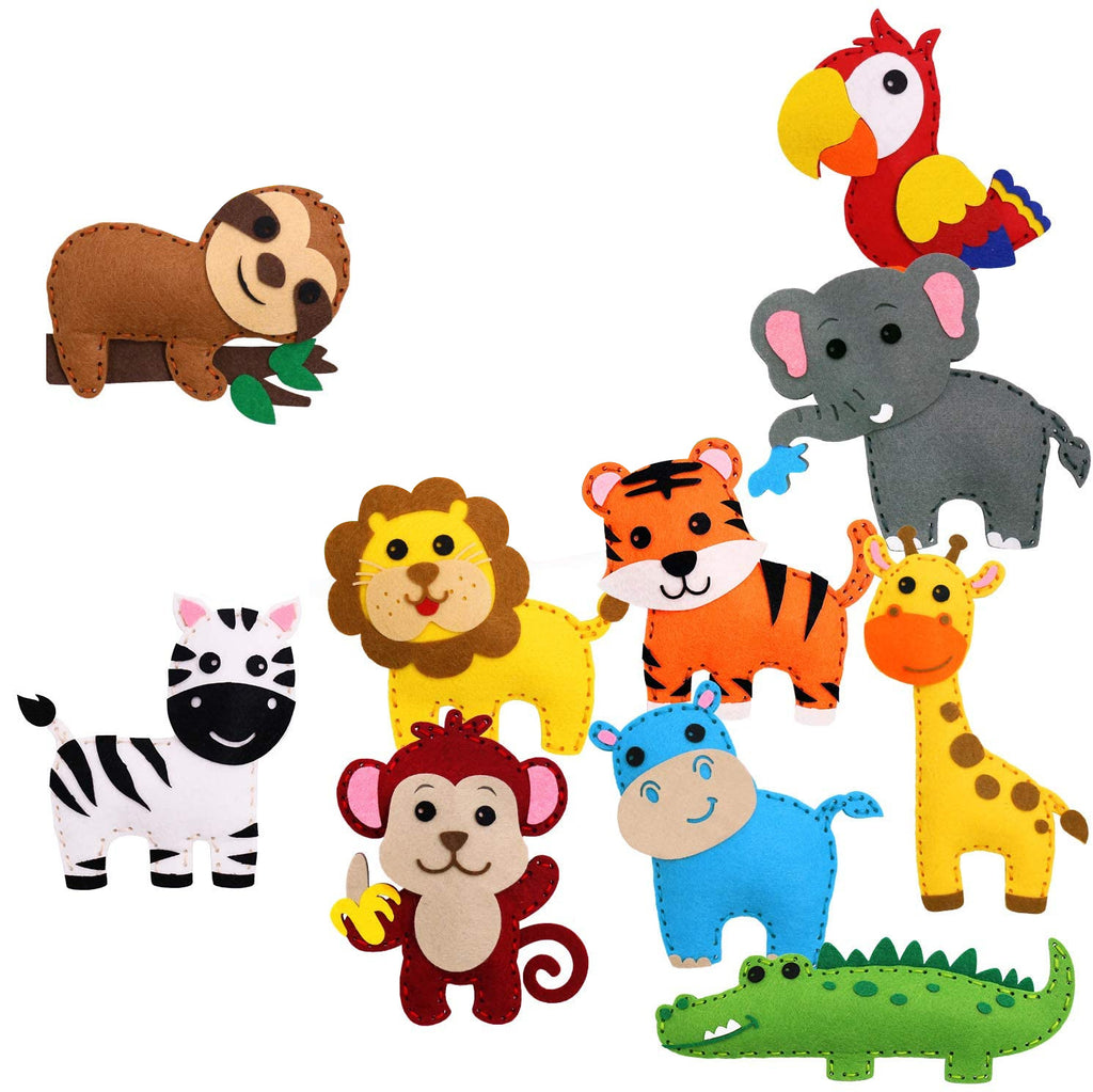 Children's Hand-stitched DIY Felt Cloth Creative Educational Toys