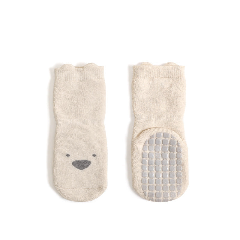 Chaussettes en coton peigné pour garçons et filles