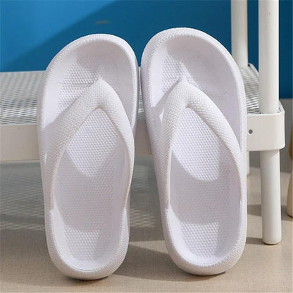 New style flip flops non-slip outdoor summer soft bottom bathroom couple outdoor sandals casual thick bottom sandals by eprolo