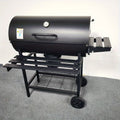 Grille de barbecue multifonctionnelle d'extérieur avec plaque en fer