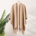 Manteau Cape Chaud de Voyage Rétro Haut de Gamme