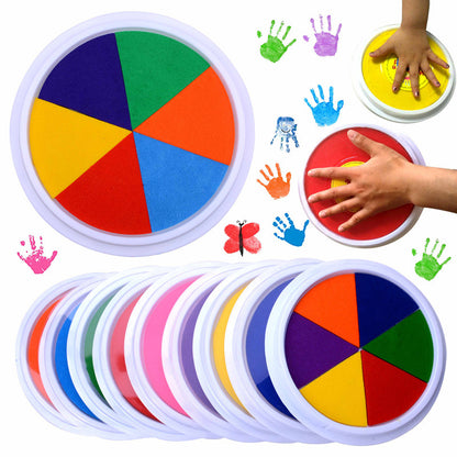 Nouvelle Pâte à Empreintes Digitale pour Maternelle Non Toxique et Lavable Meilleure Vente