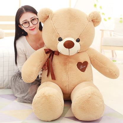 Ours en peluche Poupée de chiffon Fille Mignonne Grande Peluche Ours