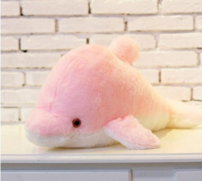 Peluche Dauphin Lumineux Coloré Cadeau de Noël